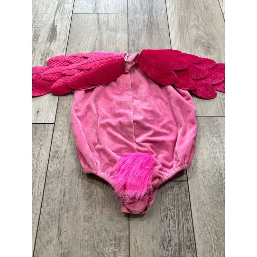 Pink Flamingo Bird Halloween Costume Infant Size 12-24 months